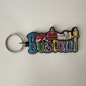 Boston Massachusetts Keychain